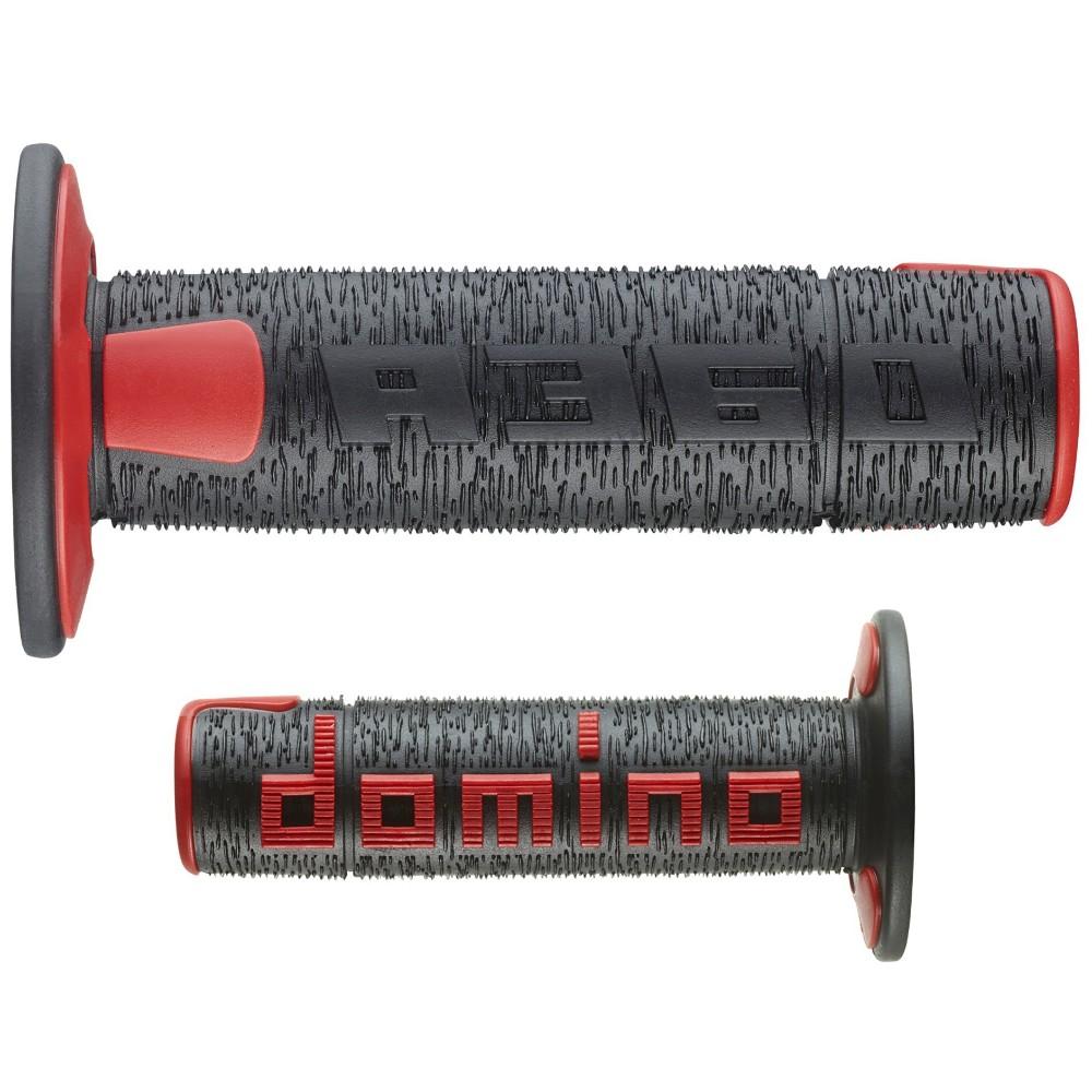 Griffpaar Domino A360 - schwarz rot A3604042A7
