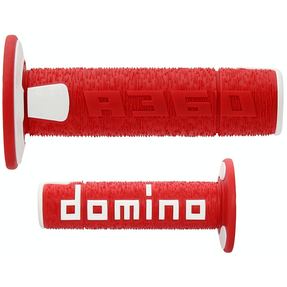 Griffpaar Domino A360 - rot weiß A3604246A7