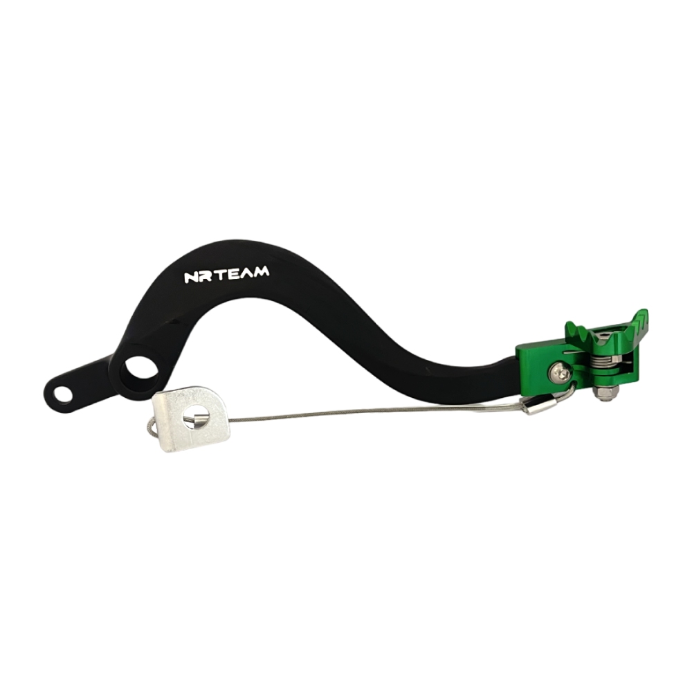 Bremspedal NRTeam Kawasaki KX 450 F (06-26) grün DS93.0015V