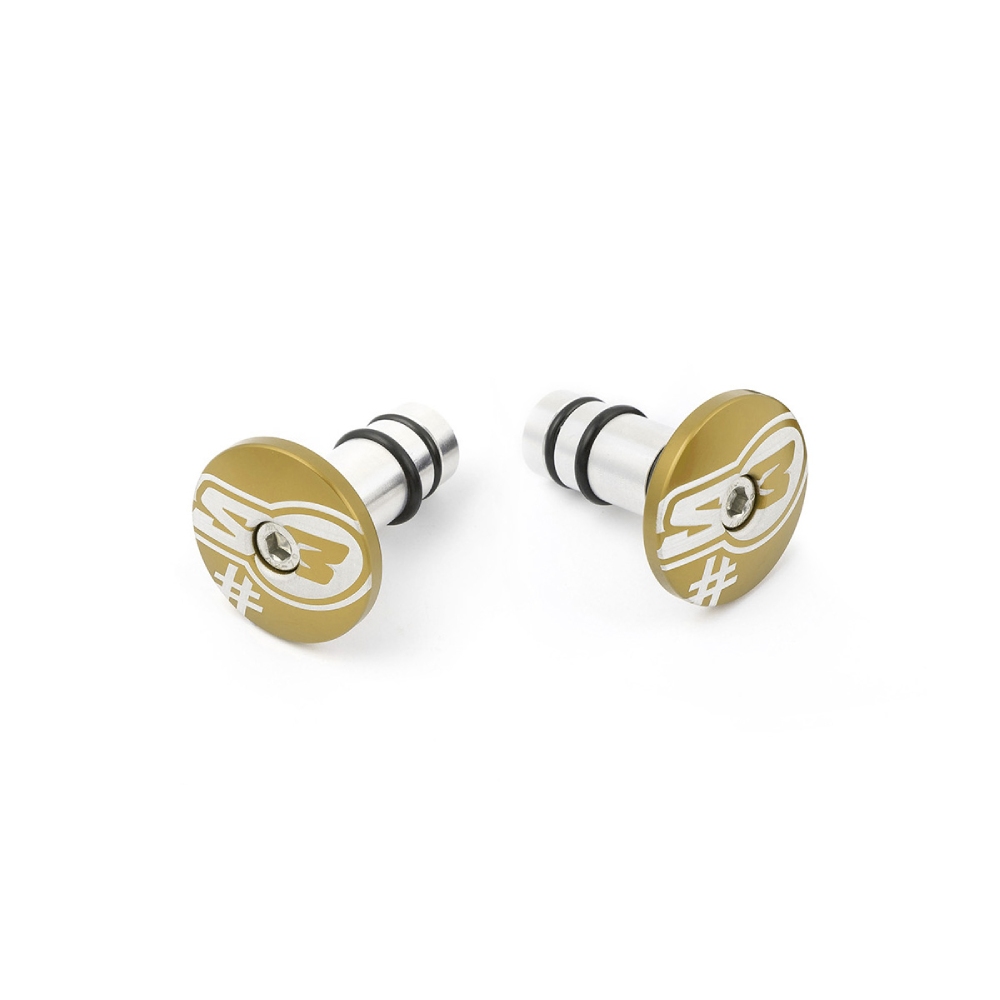 Paar Lenkerendkappen S3 gold Too