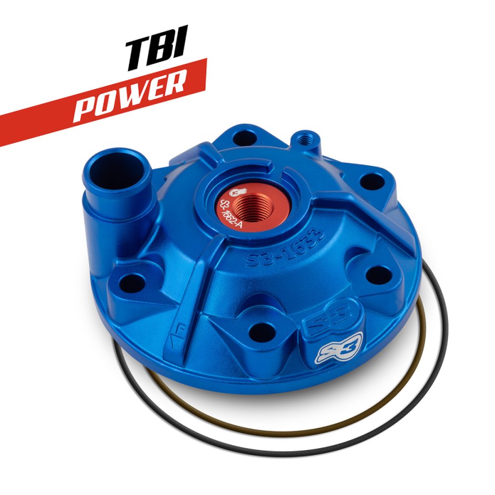 Zylinderkopf S3 Husqvarna 300 TE (24-27) - Power blau PWR-163-300-U
