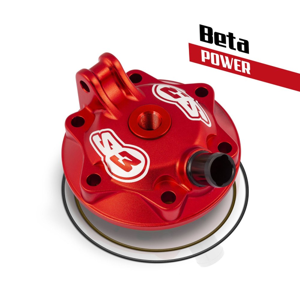 Zylinderkopf S3 Beta RR 300 (18-21) - Power rot PWR-BETARR-300-R
