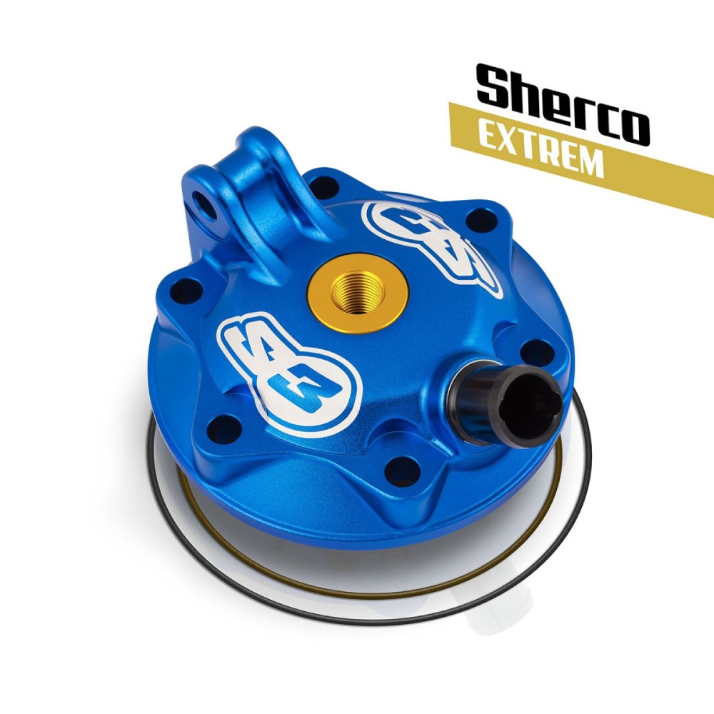 Zylinderkopf S3 Sherco 250 SE-R (17-27) - Extreme blau XTR-1208-250-U